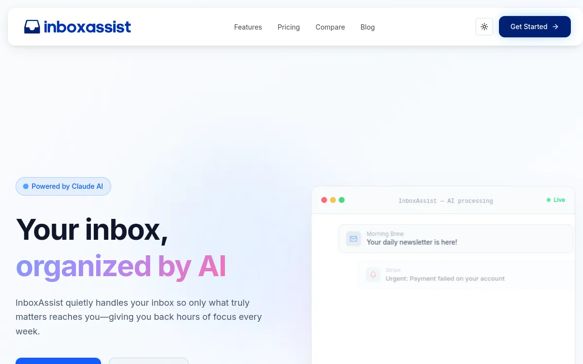 Inboxassist — AI for your inbox